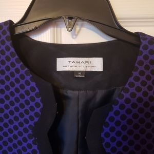 Ladies 2 piece purple suit size 12